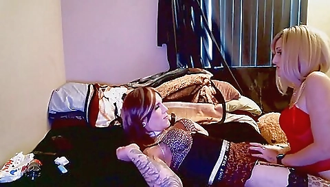 Girl is getting fucked in the ass with a cd player