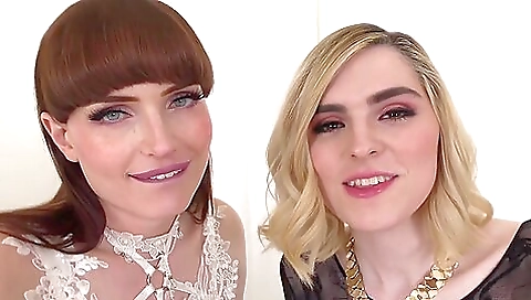 Best porn movie show with pornstar in horny blonde and brunette