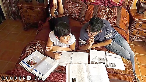 Daisy taylor has her big dick in her pussy in camera