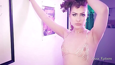 Big ass brunette trans girl is getting fucked by her boyfriend