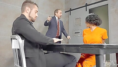 Big cocks and ass fuck in the ass of a sexy latina